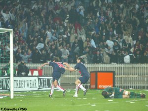 L'un des trois buts parisiens (Ch. Gavelle)