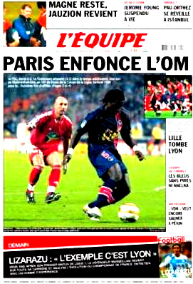 Coupe de France : l'OM s'offre le PSG, Lyon s'envole en quarts de